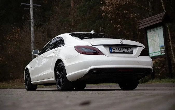 Mercedes-Benz CLS cena 89900 przebieg: 181000, rok produkcji 2012 z Międzylesie małe 352